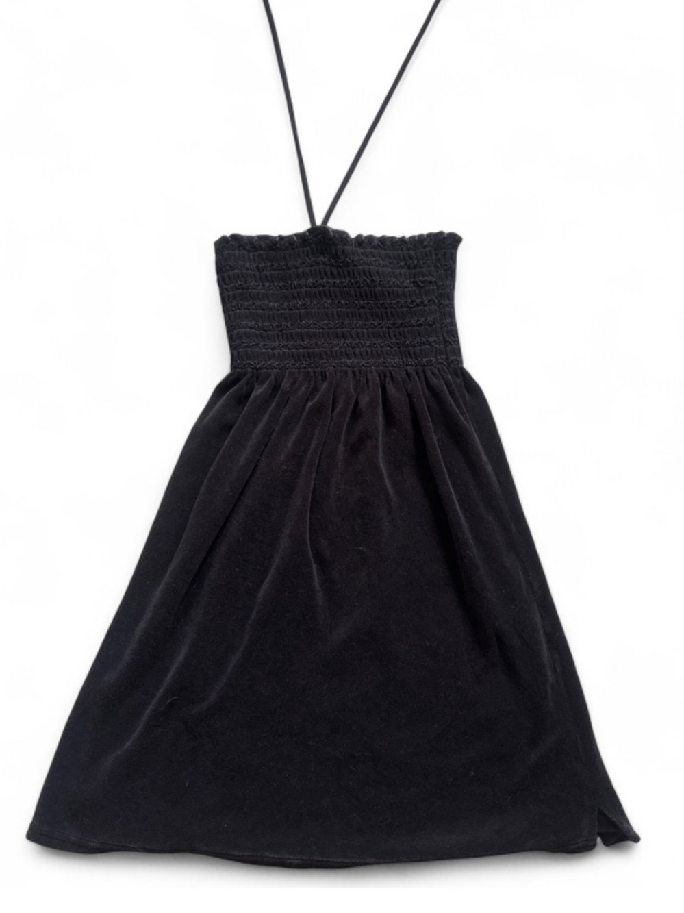 Y2K Vtg Black Juicy Terry Dress